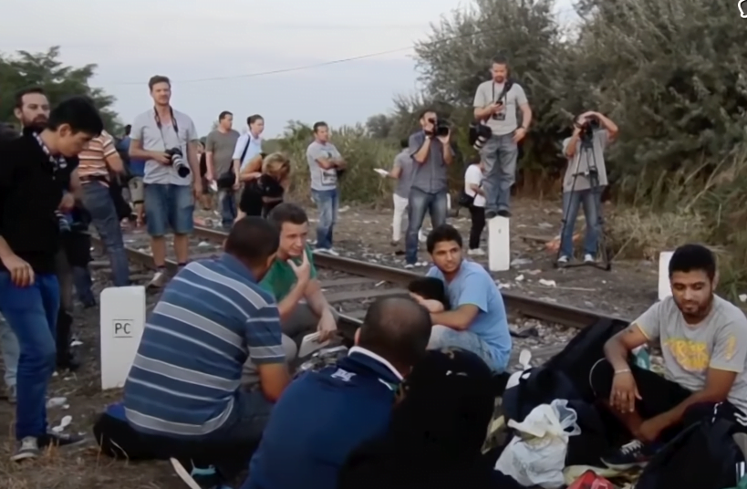 Мигрант у Шведској "заводи ред" (видео)