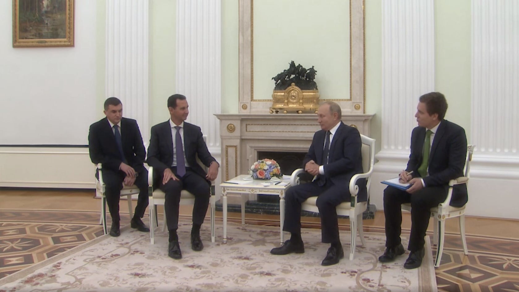 Владимир Путин се састао са Башаром ел Асадом у Кремљу