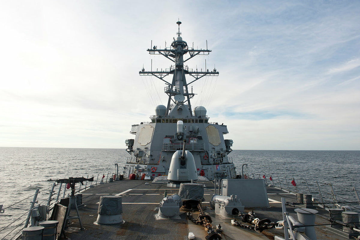Бродови Ратне морнарице САД на вежбама у Црном мору близу Бугарске