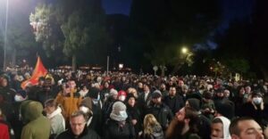 Протест у Подгорици, присуствовао и део министара