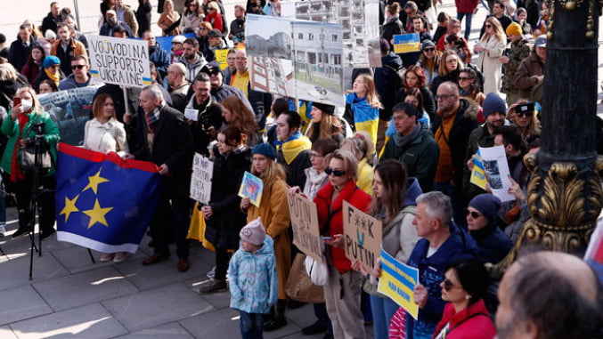 проукрајински митинг у Београду
