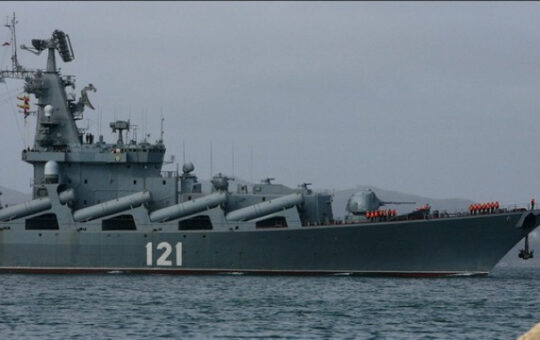 Потонула руска ракетна крстарица „Москва”
