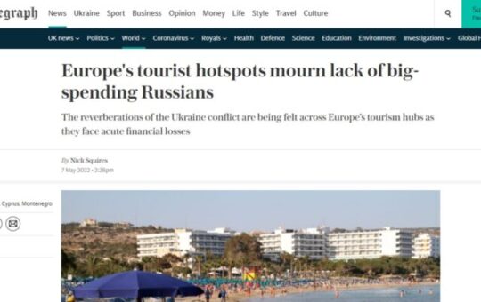 Туристички центри Европе жале због одсуства Руса
