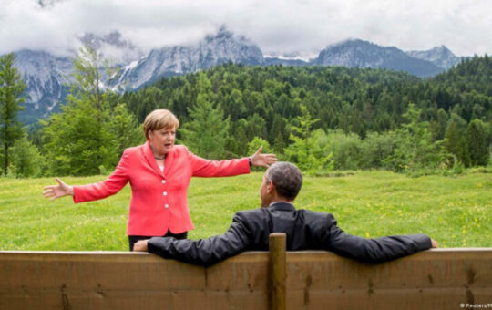Обама и Меркелова: Срећан сам што ми је пријатељица