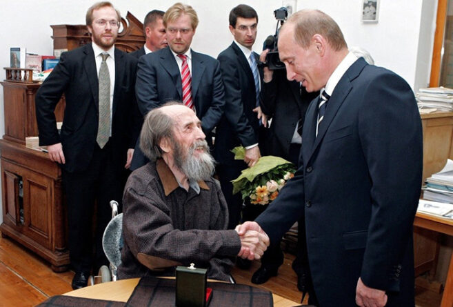 путин солжењицин