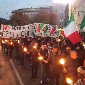 Демонстранти у Милану