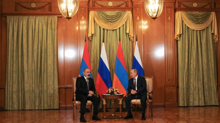 Закавказје Путин Пашињан