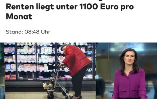 Смањивање пензија у Немачкој.