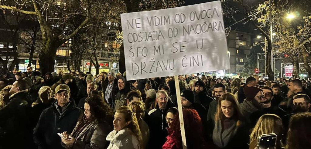 такозвани студенти камо сјутра