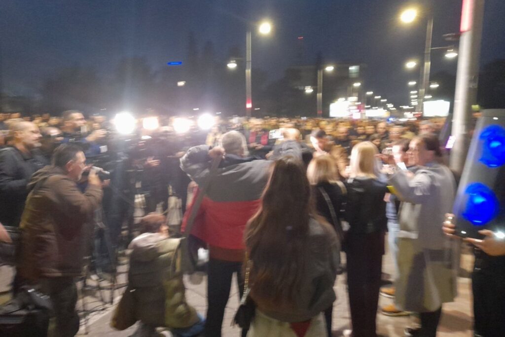 блокада моста у Подгорици
