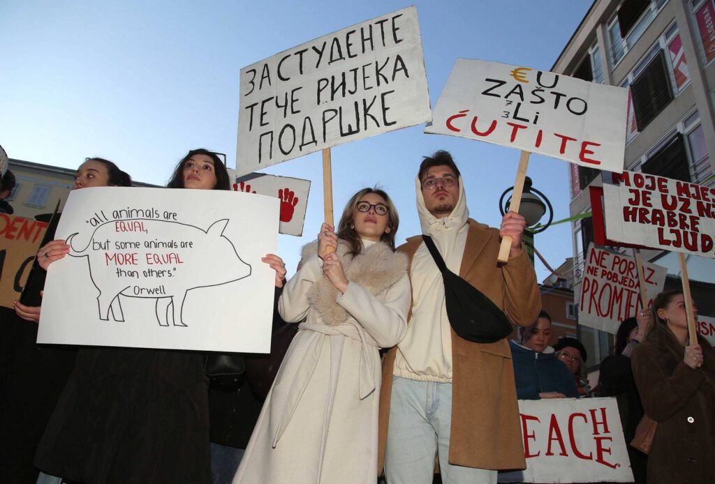 SKUP PODRSKE STUDENTIMA U SRBIJI IZ RIJEKE
