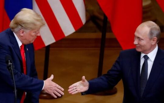 Трамп Путин