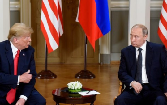трамп и путин