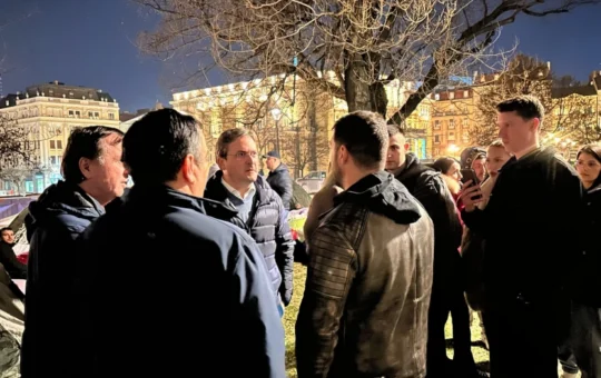 Министар Никола Селаковић у Пионирском парку