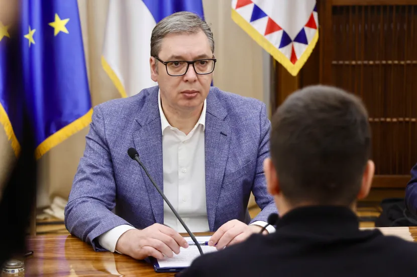 Вучић са студентима