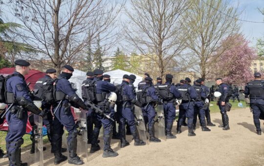 Жандармерија у Пионирском парку