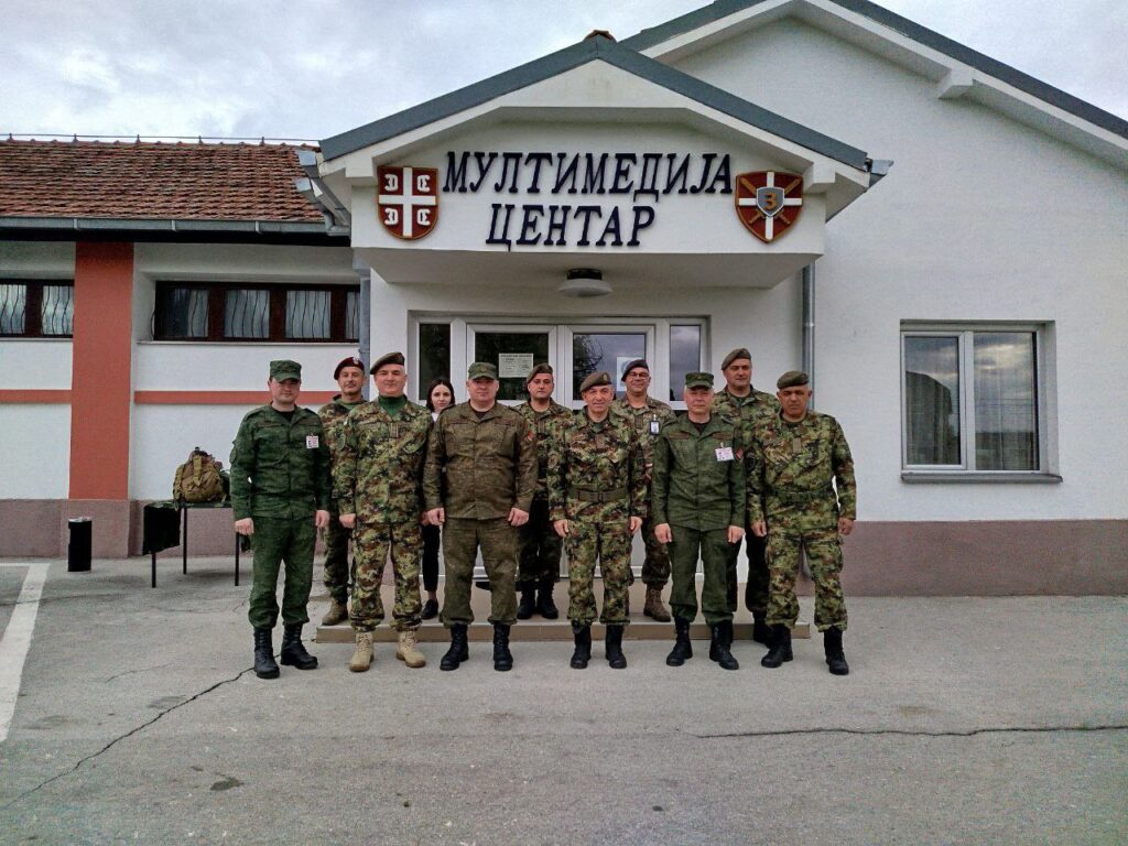Белоруски војни инспектори у Србији
