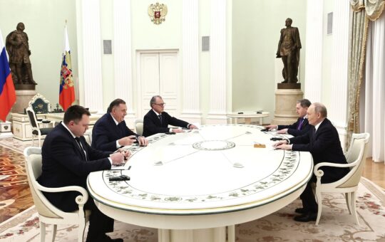 Додик са Путином