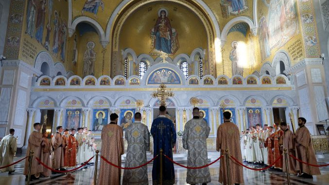 Плаштаница ХРАМ СВЕТОГ САВЕ