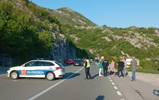 блокада магистрале Цетиње