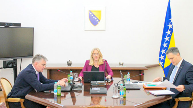 Денис Бећировић и Жељко Комшић