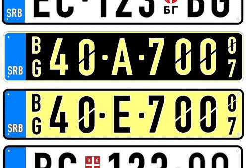 SerbianNumberPlates