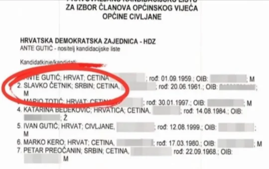 Славко Четник ХДЗ