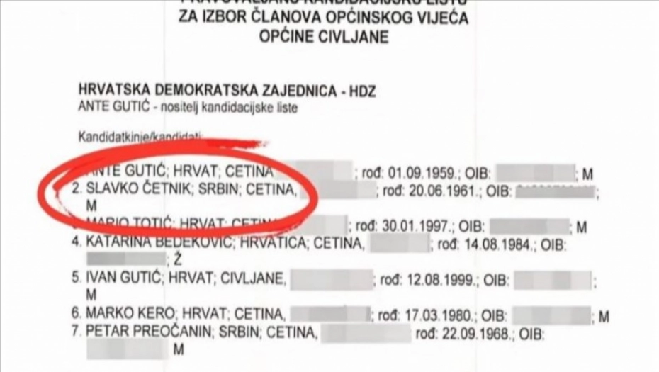 Славко Четник ХДЗ