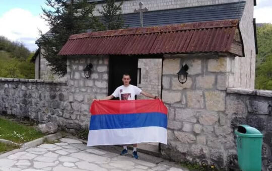 Снежан Обрадовић трчи до Острога