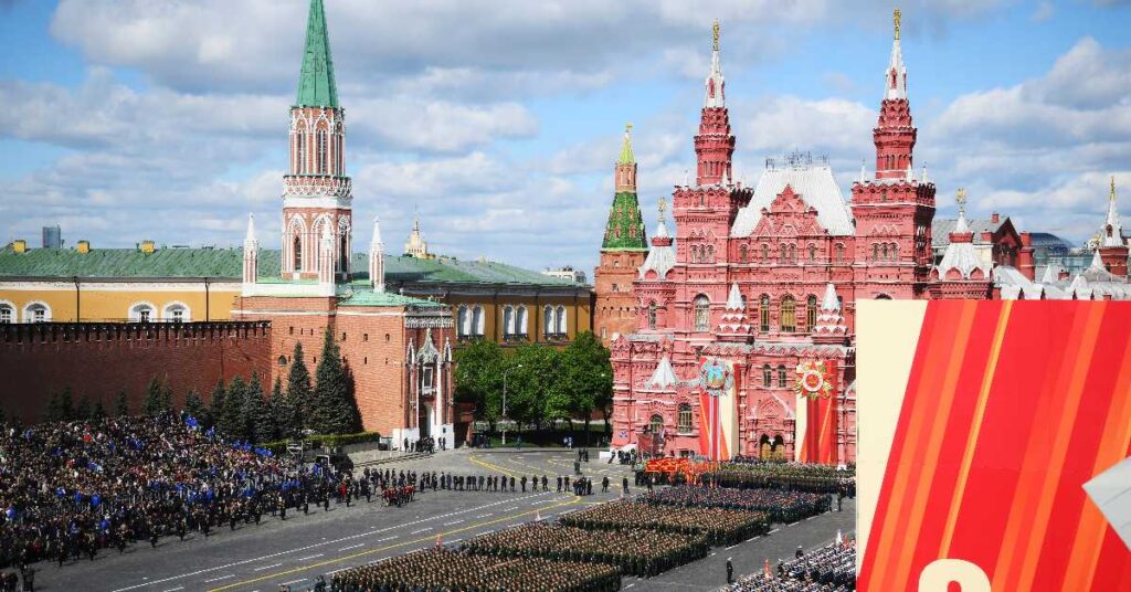 Параде Победе у Москви, Песков