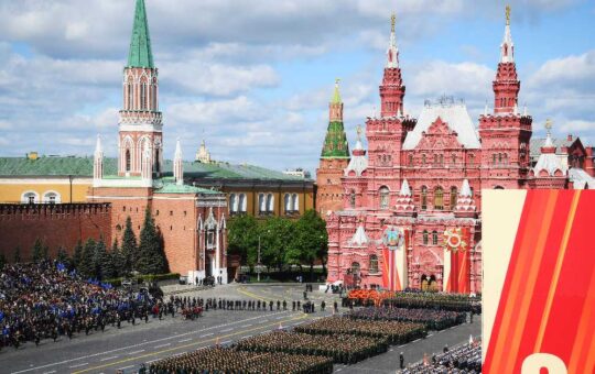 Параде Победе у Москви, Песков
