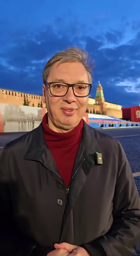 Вучић на Црвеном тргу