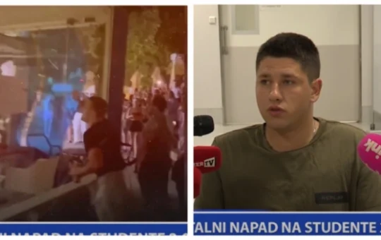 Напад на Милоша Павловића