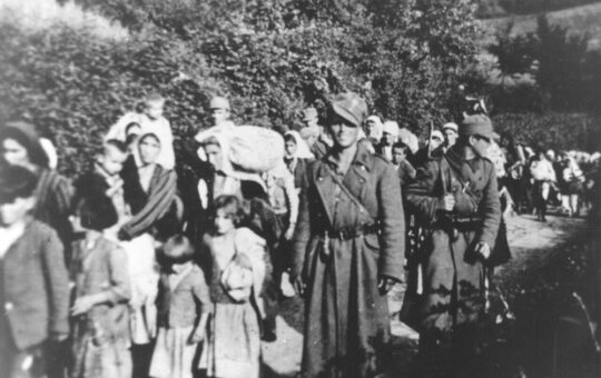 Покушај затирања Срба на Козари