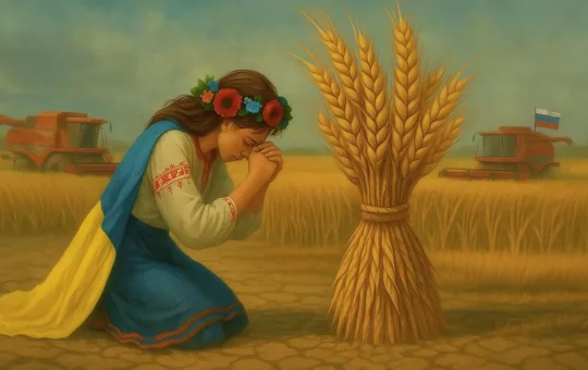 Украјина пузи