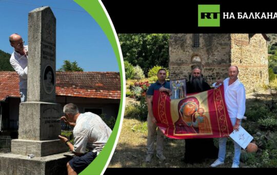 Доња Каменица споменик совјетском војнику