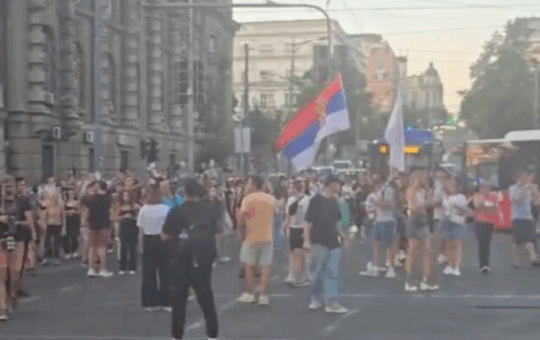 Блокадери испред Генералштаба