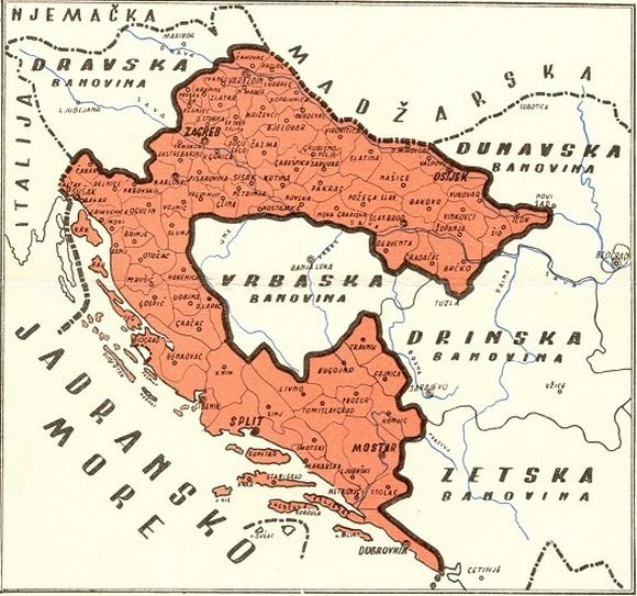 Краљевина Југославија Бановина Хрватска
