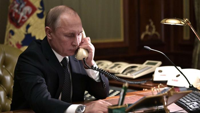 Путин телефон