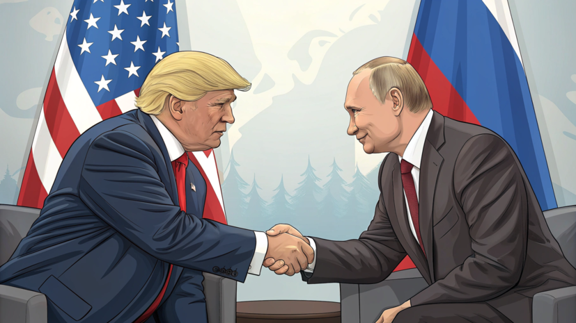Трамп Путин2