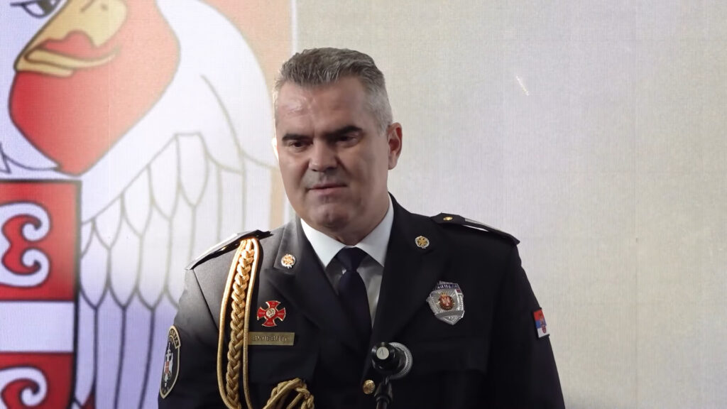 Spasoje Vulević Foto: Printscreen/YouTube/MUP Republike Srbije