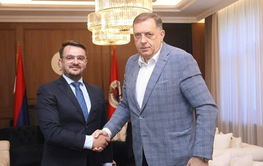 Указ о резервној полицији потписао Прањић, не Додик