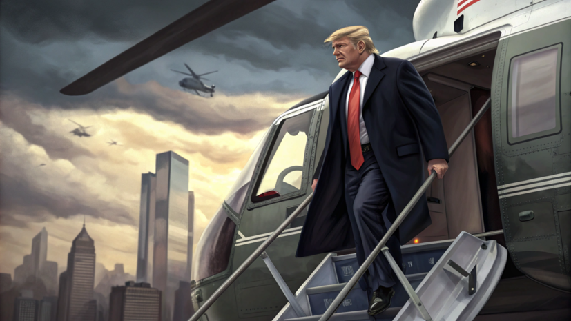 Хеликоптер Трампа