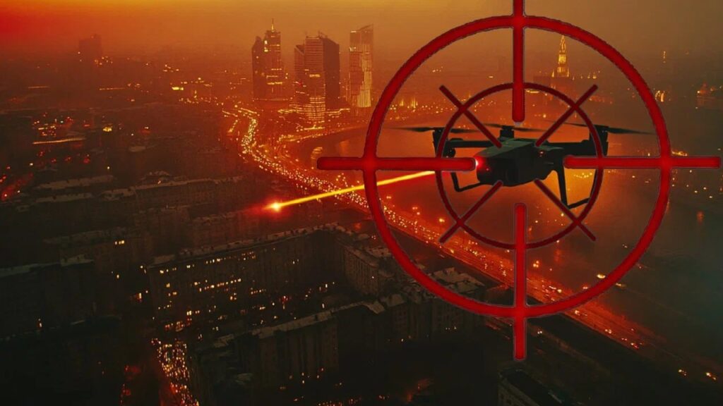 напад дронова на Москву
