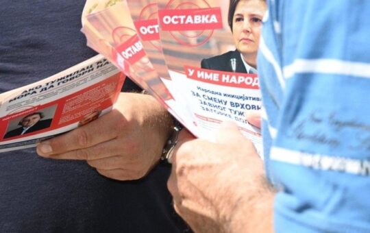 Гајић: Народна странка скупила више од 30.000 потписа за смењивање Загорке Доловац