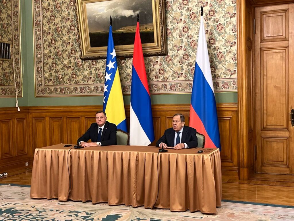 Милорад Додик и Сергеј Лавров