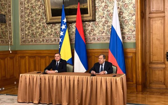 Милорад Додик и Сергеј Лавров