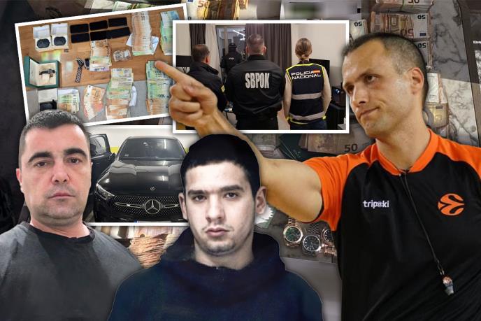 Судија Евролиге Урош Николић у паузама мечева планирао ликвидације? У стану нађено 250.000 евра и злато!