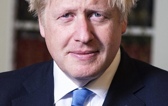 The Prime Minister Boris Johnson Portrait