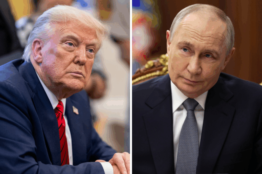 Путин Трамп